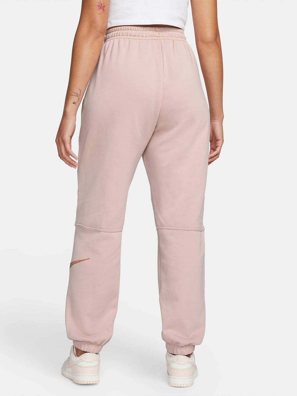 NIKE Спортно долнище W SWSH FLC HR