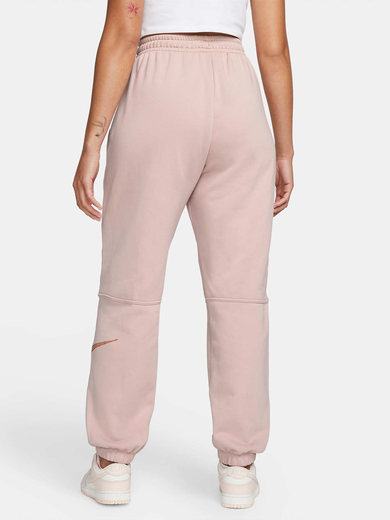 NIKE Спортно долнище W SWSH FLC HR