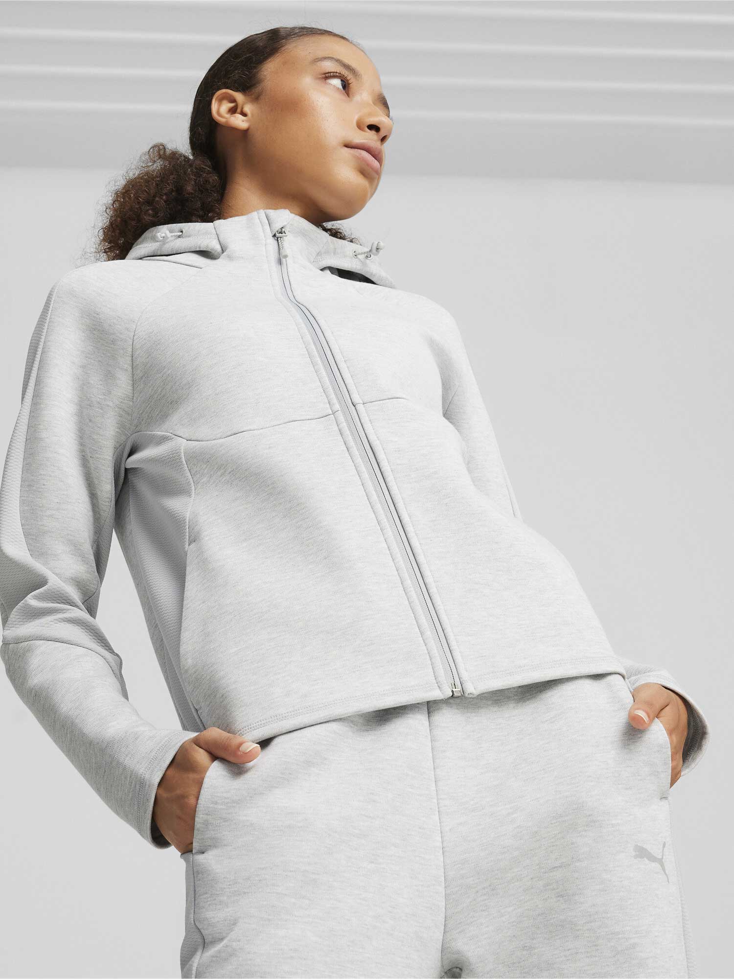 PUMA Суитшърт EVOSTRIPE FZ Hoodie