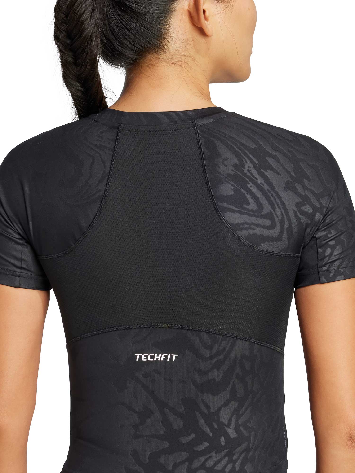 ADIDAS PERFORMANCE Тениска Techfit Printed T-Shirt