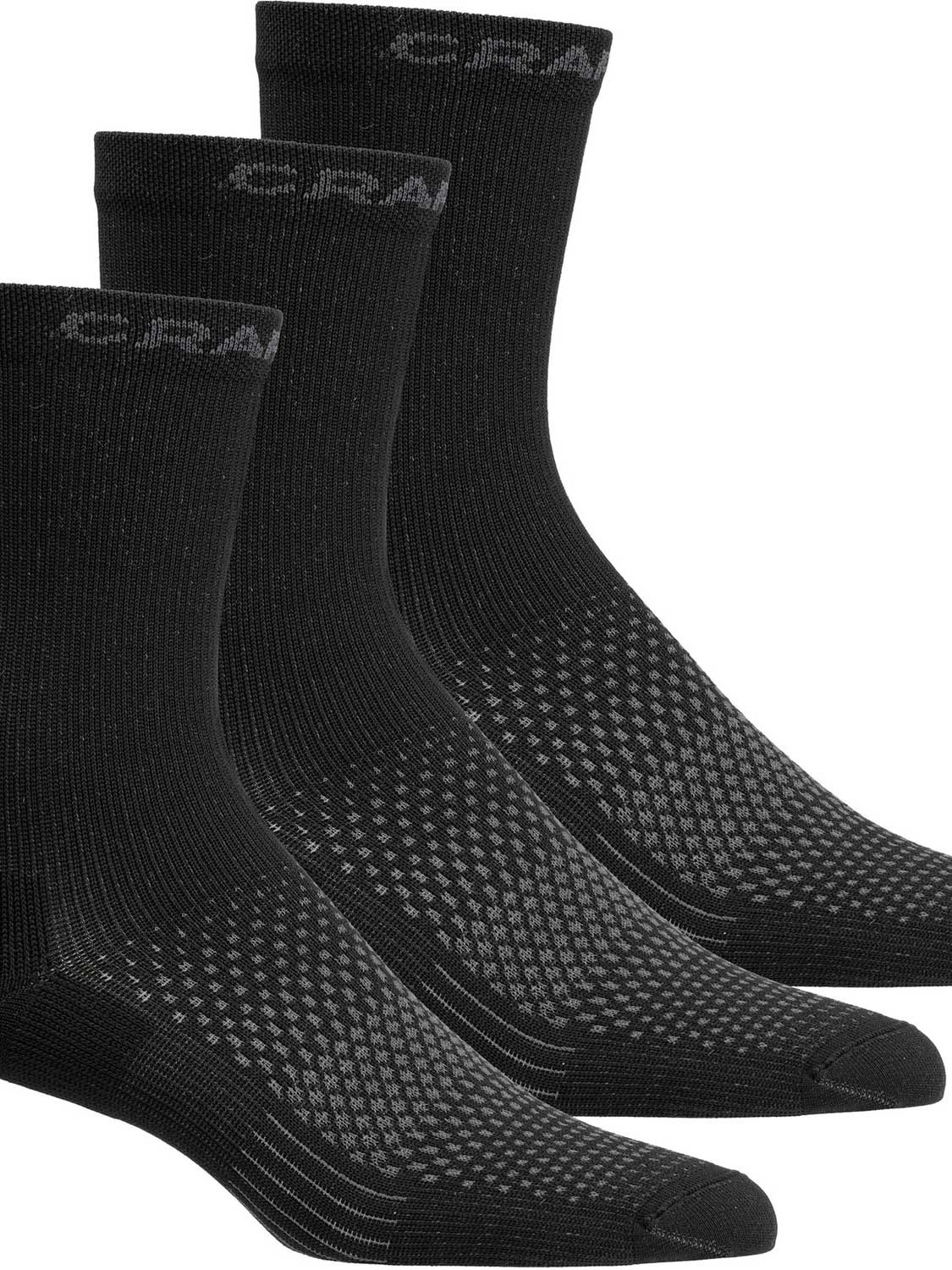 CRAFT Чорапи CORE DRY HIGH SOCK 3-PACK