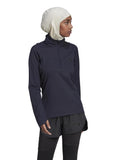 ADIDAS PERFORMANCE Блуза Run Fast Half-Zip Long Sleeve