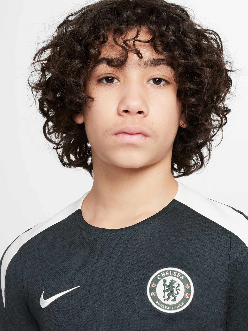 NIKE Тениска CFC Y NK DF STRK SS TOP K