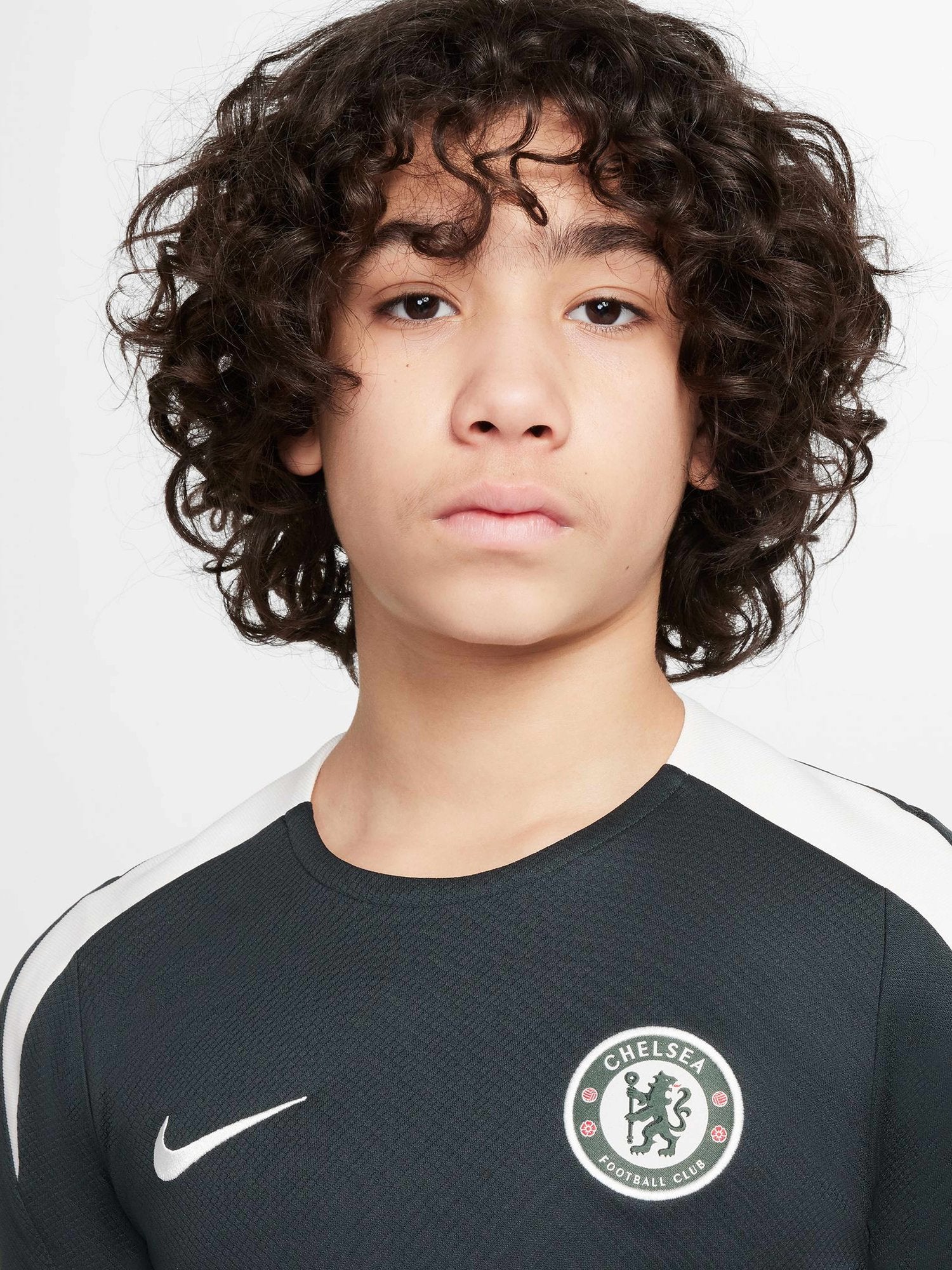 NIKE Тениска CFC Y NK DF STRK SS TOP K