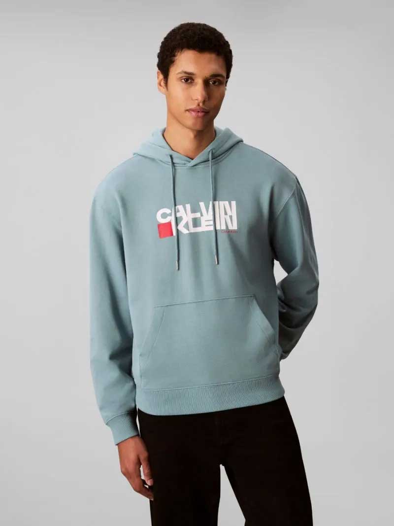 Calvin Klein Jeans Суитшърт LS EU 350TERRY CK REDBOX GRAPH