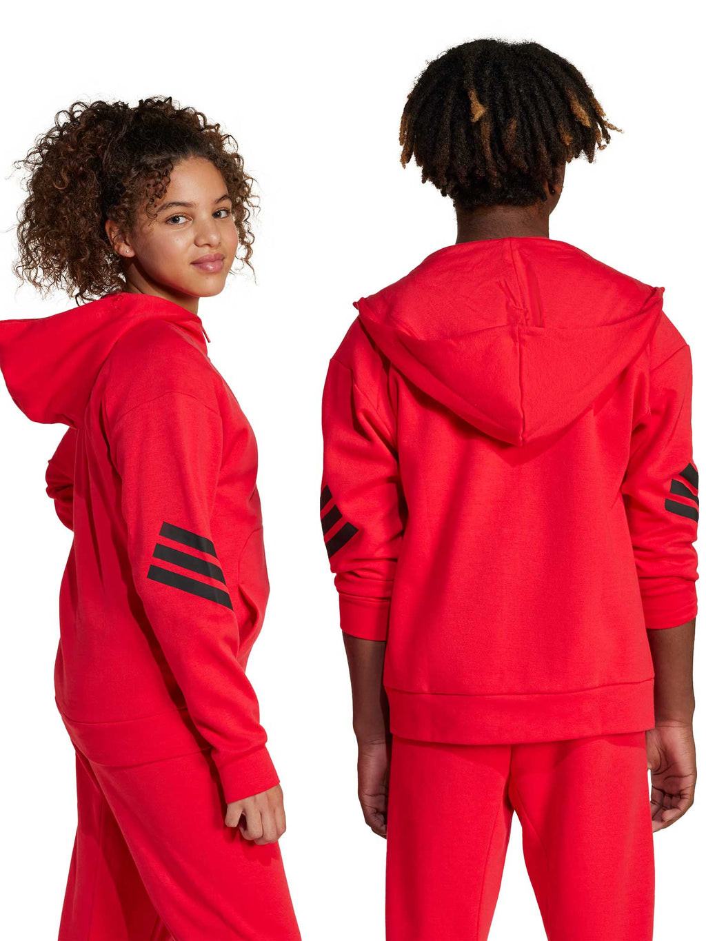 ADIDAS SPORTSWEAR Суитшърт Future Icons 3-Stripes Full-Zip Hooded