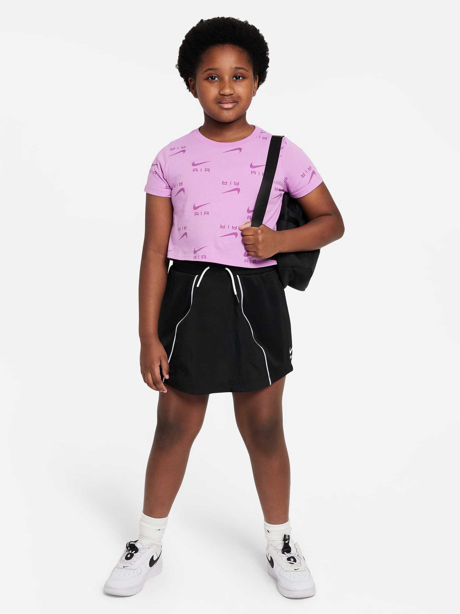NIKE Тениска G NSW CROP AIR AOP