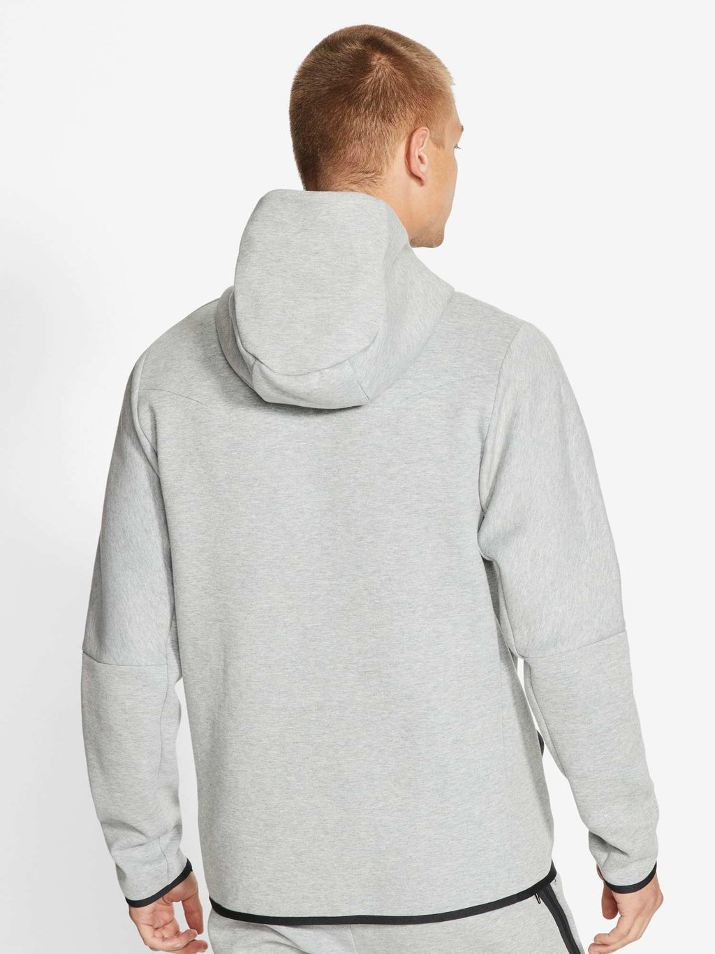 NIKE Суитшърт M NSW TCH FLC HOODIE FZ WR