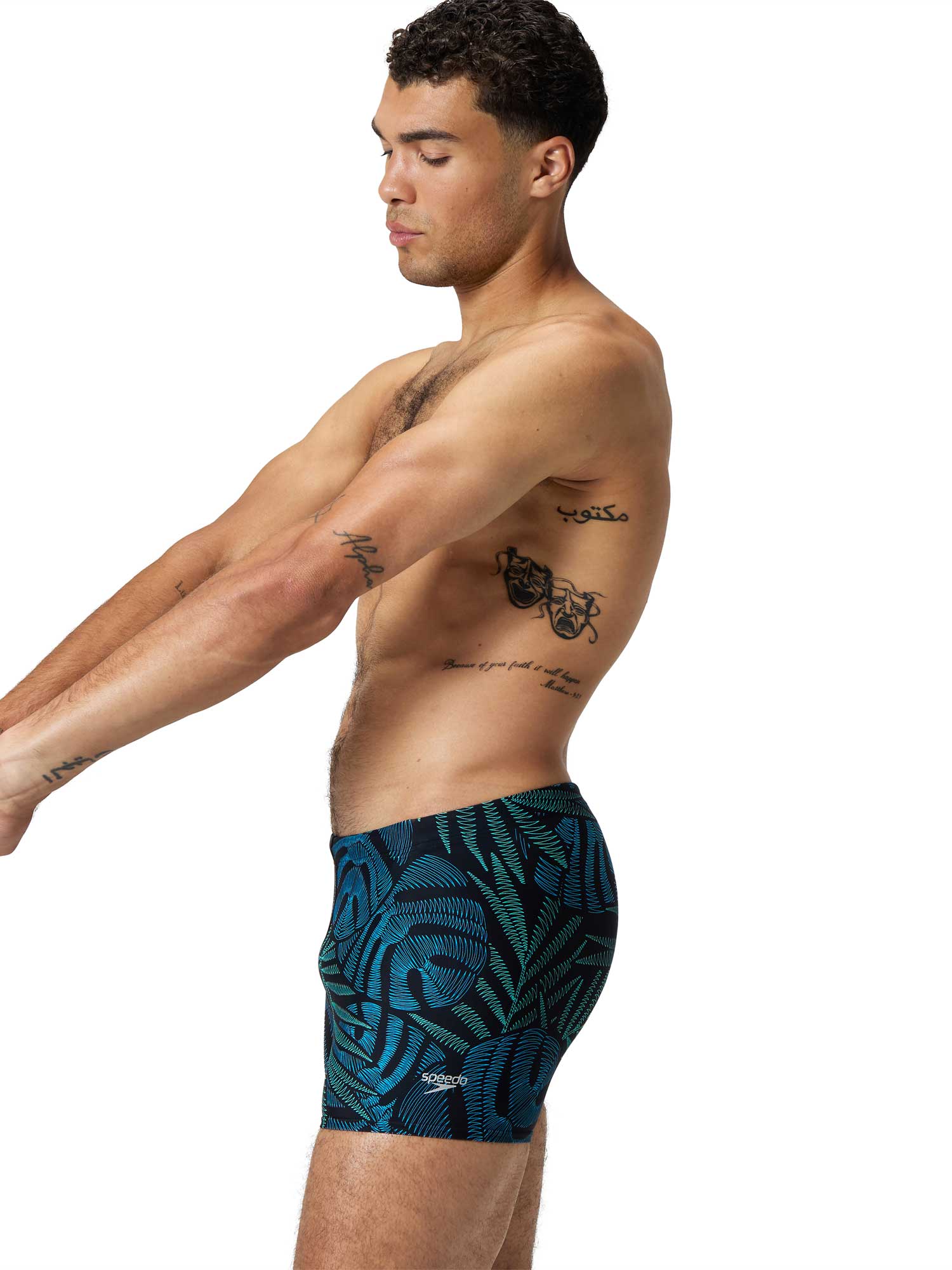 SPEEDO Бански PRINT BEACHSTAR SQUARE LEG