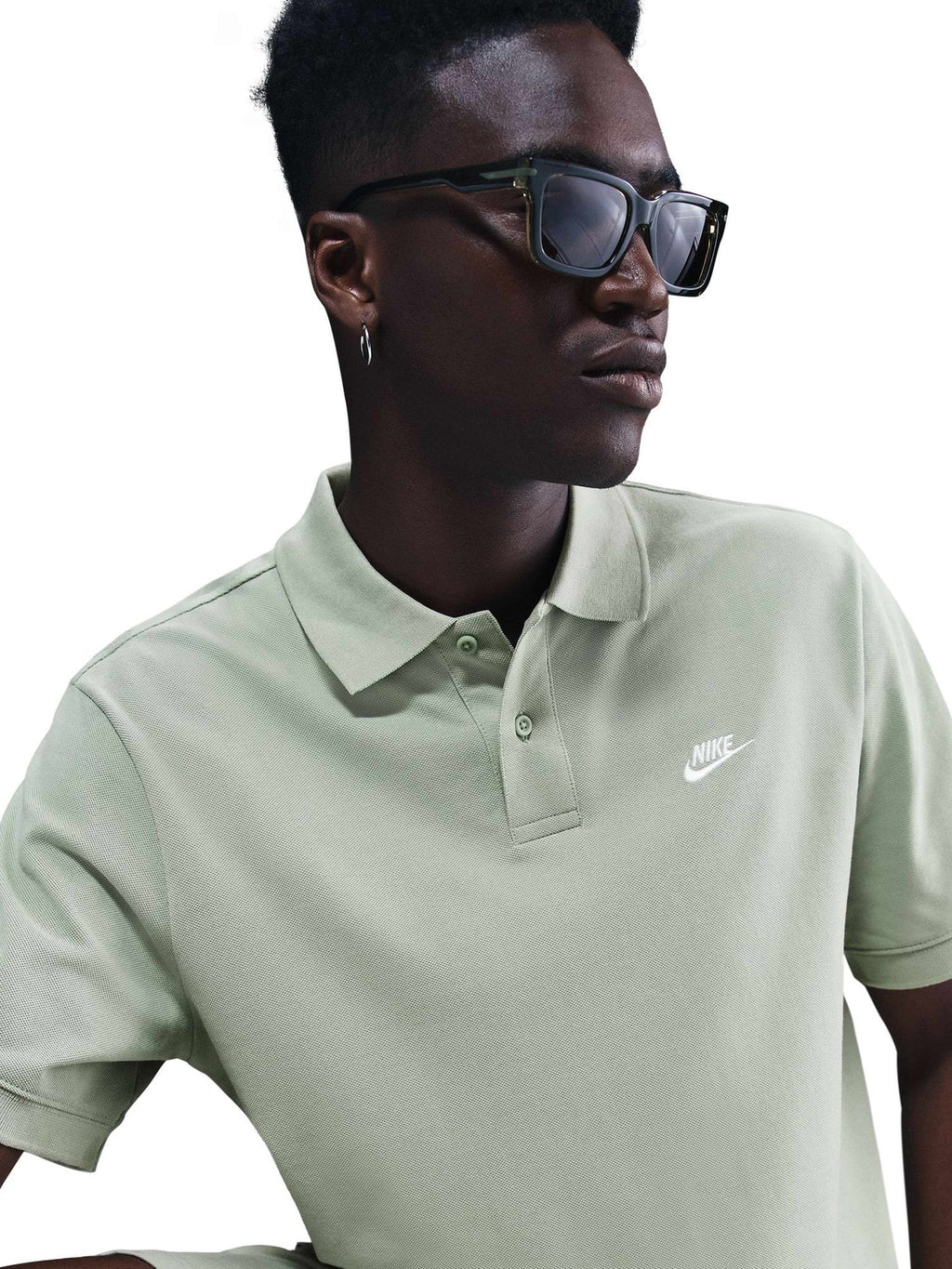 NIKE Поло тениска M NK CLUB SS POLO PIQUE