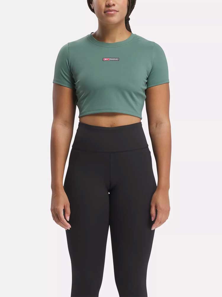 REEBOK Тениска LUX BOLD CROP TEE
