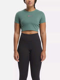 REEBOK Тениска LUX BOLD CROP TEE
