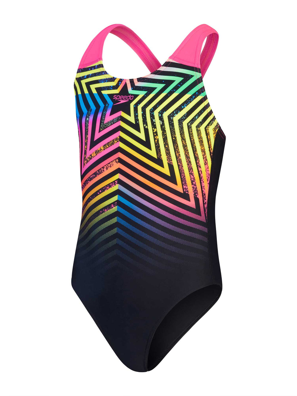 SPEEDO Цял бански GIRLS DIGITAL ALLOVER SPLASHBACK