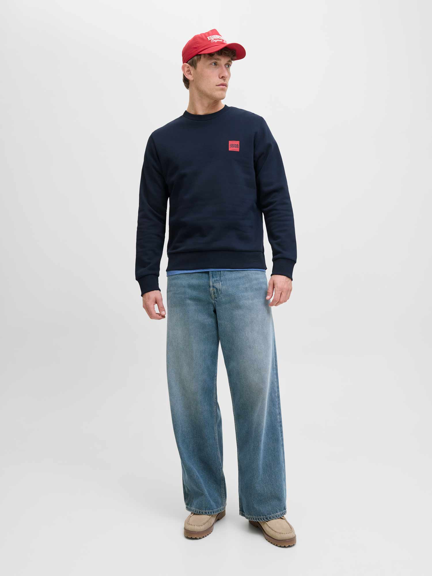 JACK & JONES Блуза JJBRANDY SWEAT CREW NECK LN