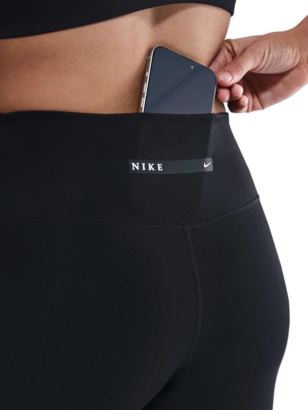 NIKE Клин W NK DF ONE HR TIGHT USM GLS