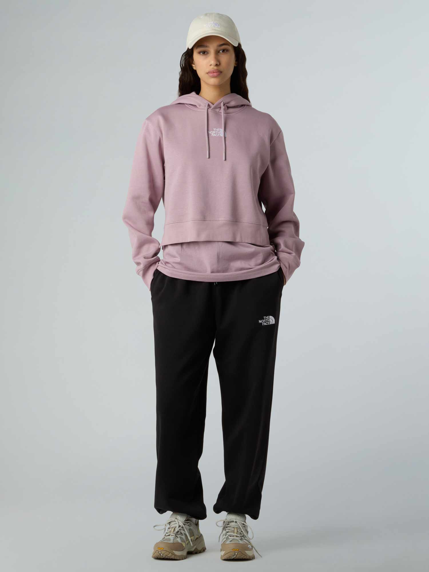 THE NORTH FACE Суитшърт W ESSENTIAL CROP HOODIE