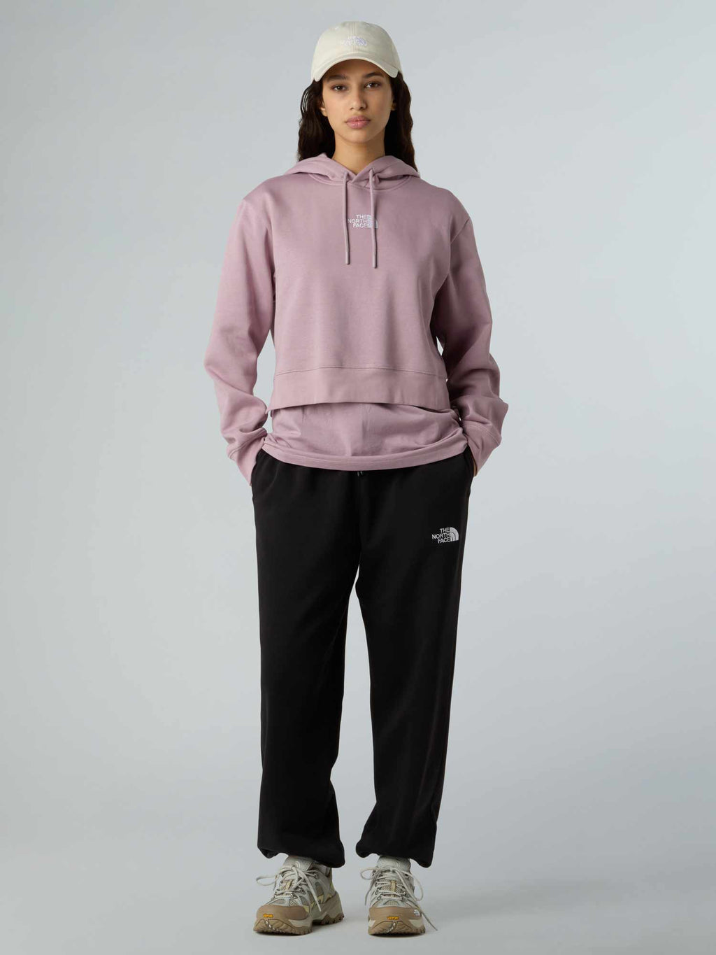 THE NORTH FACE Суитшърт W ESSENTIAL CROP HOODIE