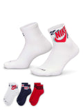 NIKE Чорапи U NK ED PLS ANKLE 3P SPORT 144