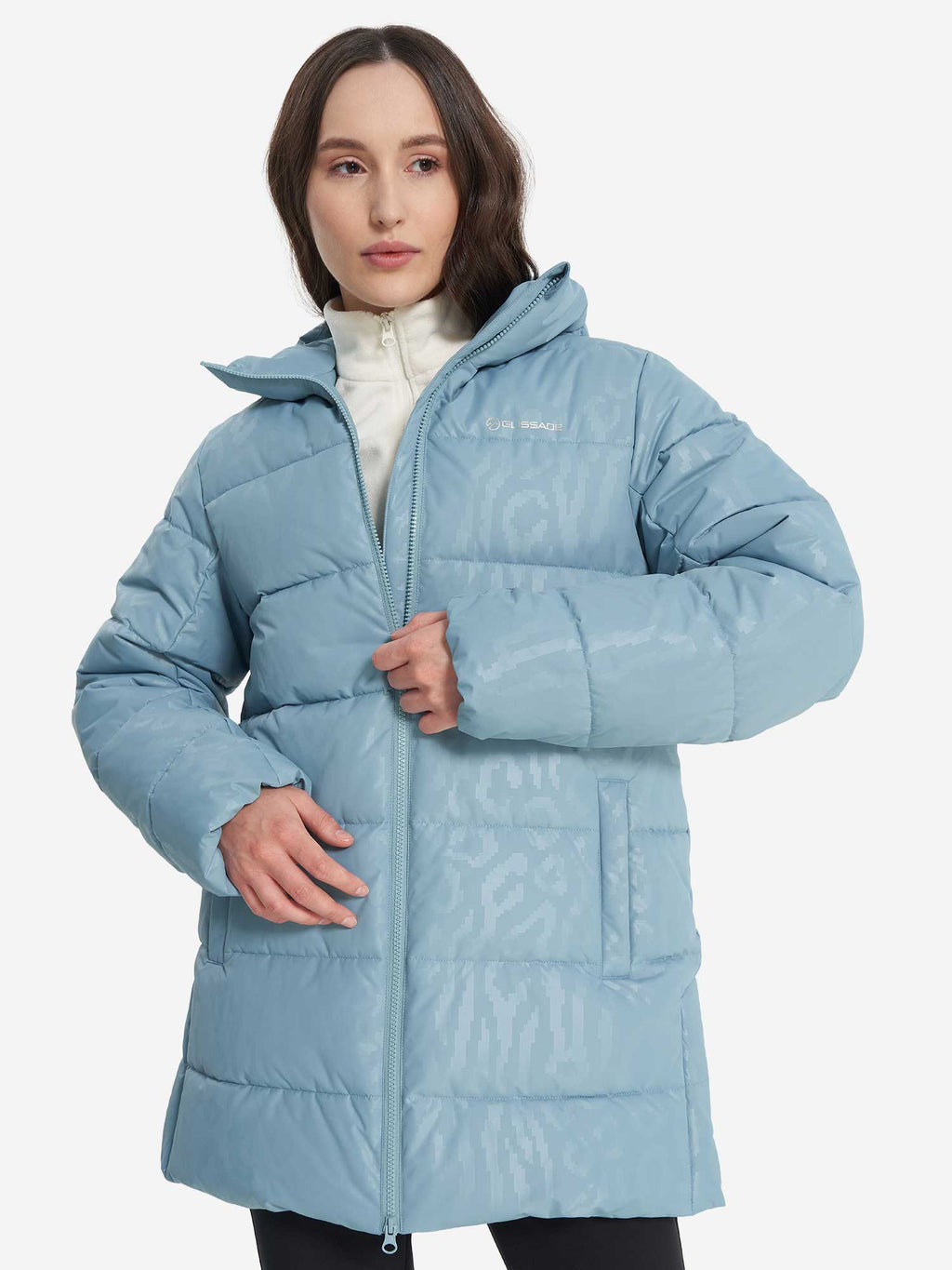 GLISSADE Ски яке Women's Faux Down Jacket