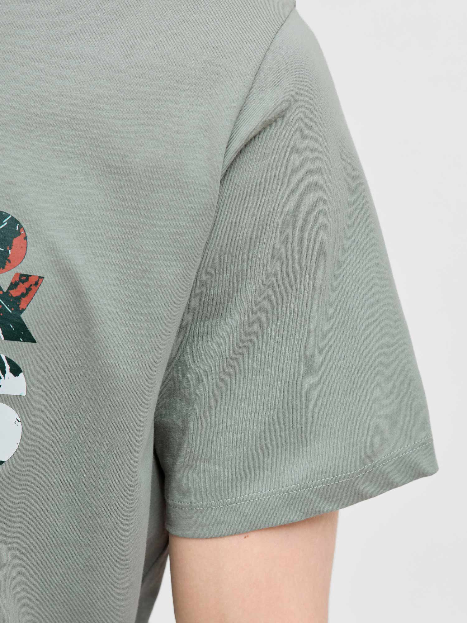 JACK & JONES Тениска JJGEPLAS TEE SS CREW NECK LN