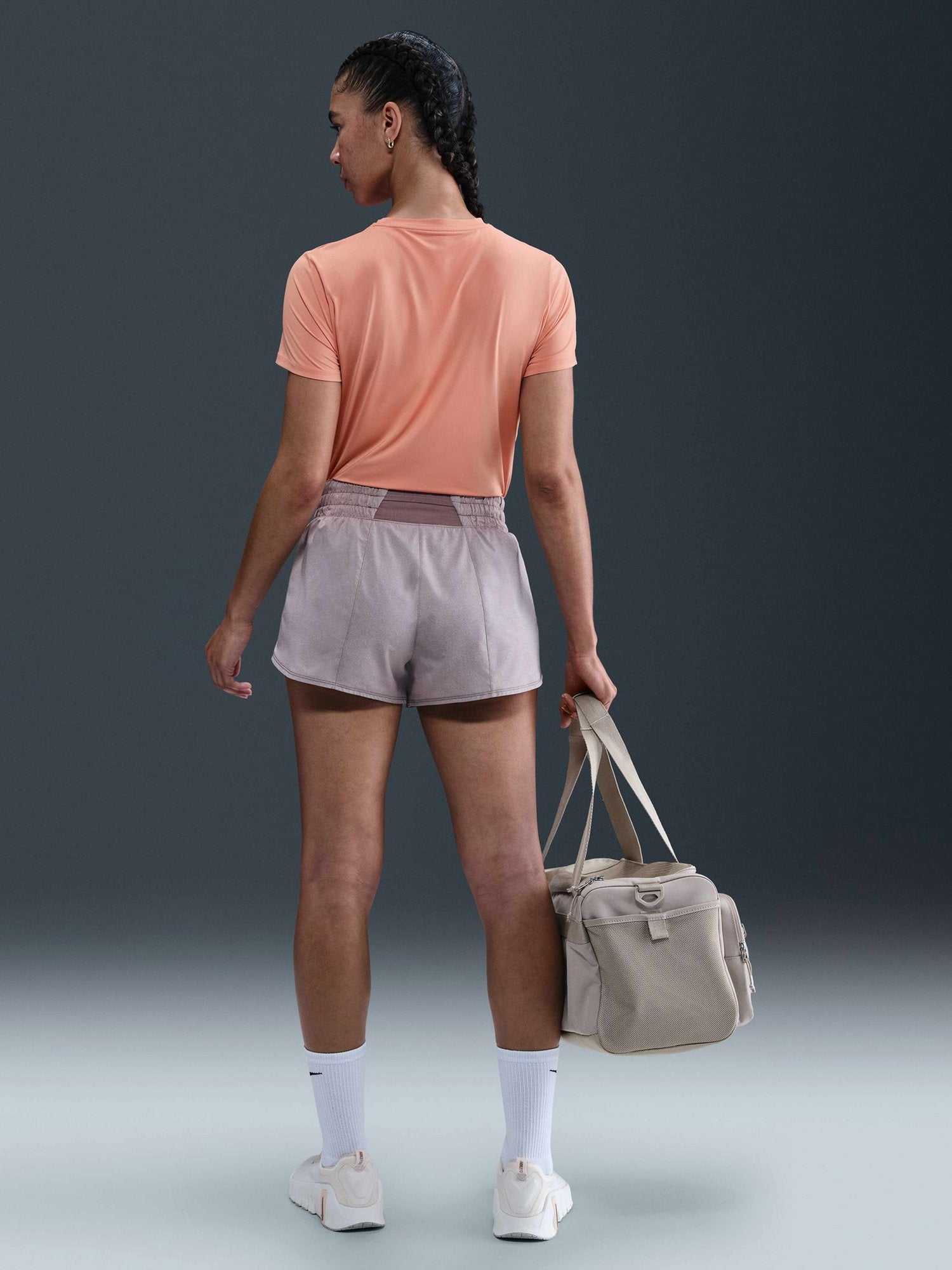 NIKE Тениска W NK ONE CLASSIC DF SS TOP WT