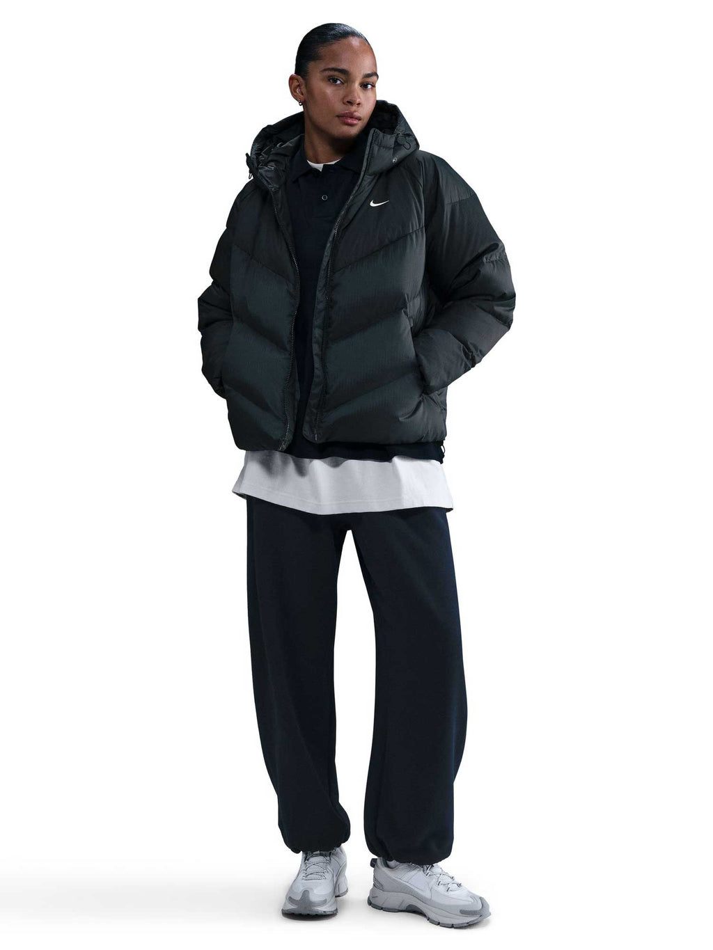 NIKE Яке W NSW SF DOWNFL NK WPFR V2