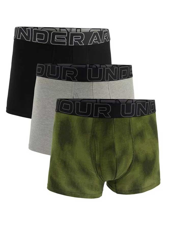 UNDER ARMOUR Бельо PERFORMANCE COTTON - PRINT 3 INCH