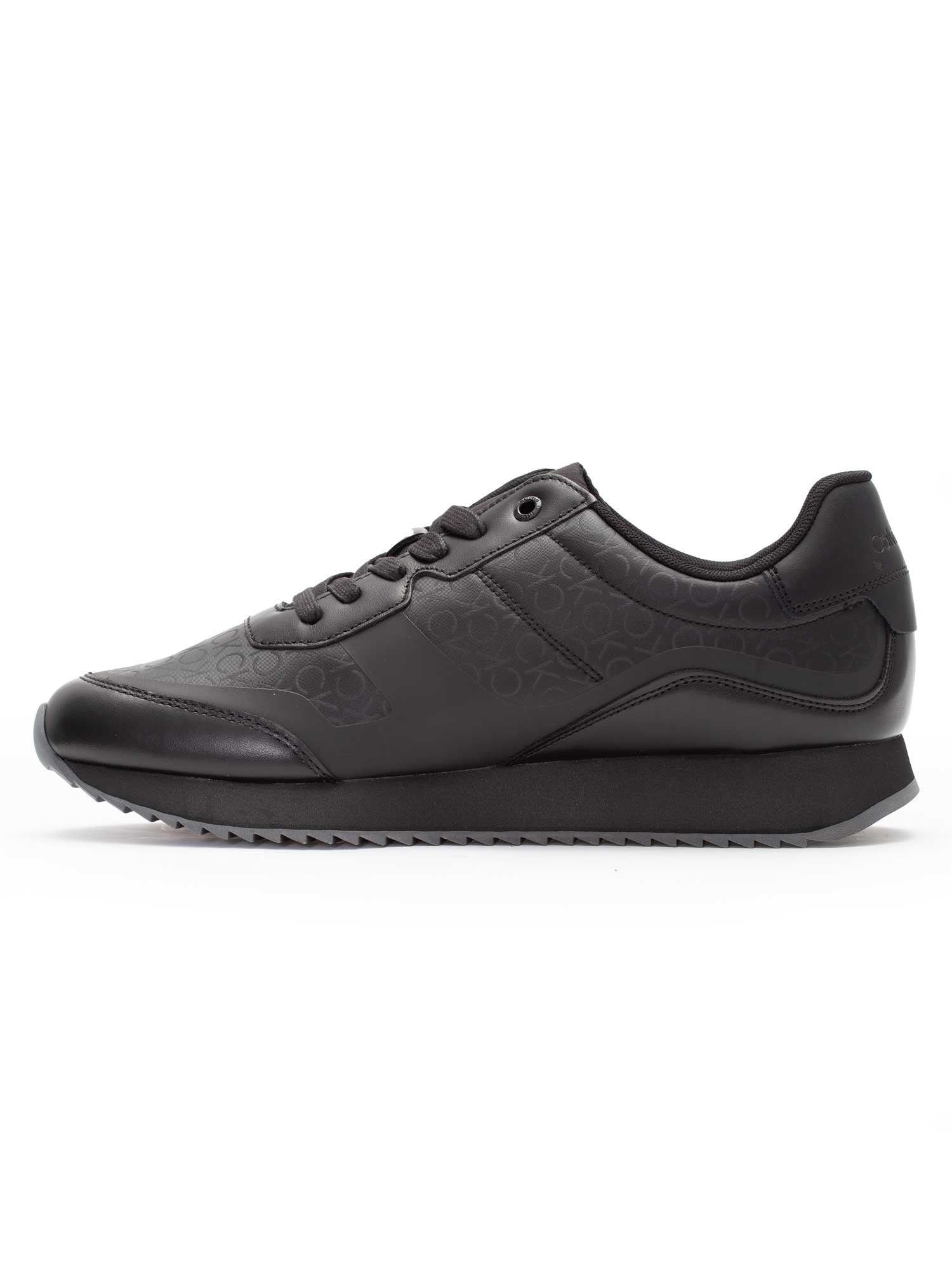 Calvin Klein Jeans Обувки LOW TOP LACE UP HEAT BOND MONO