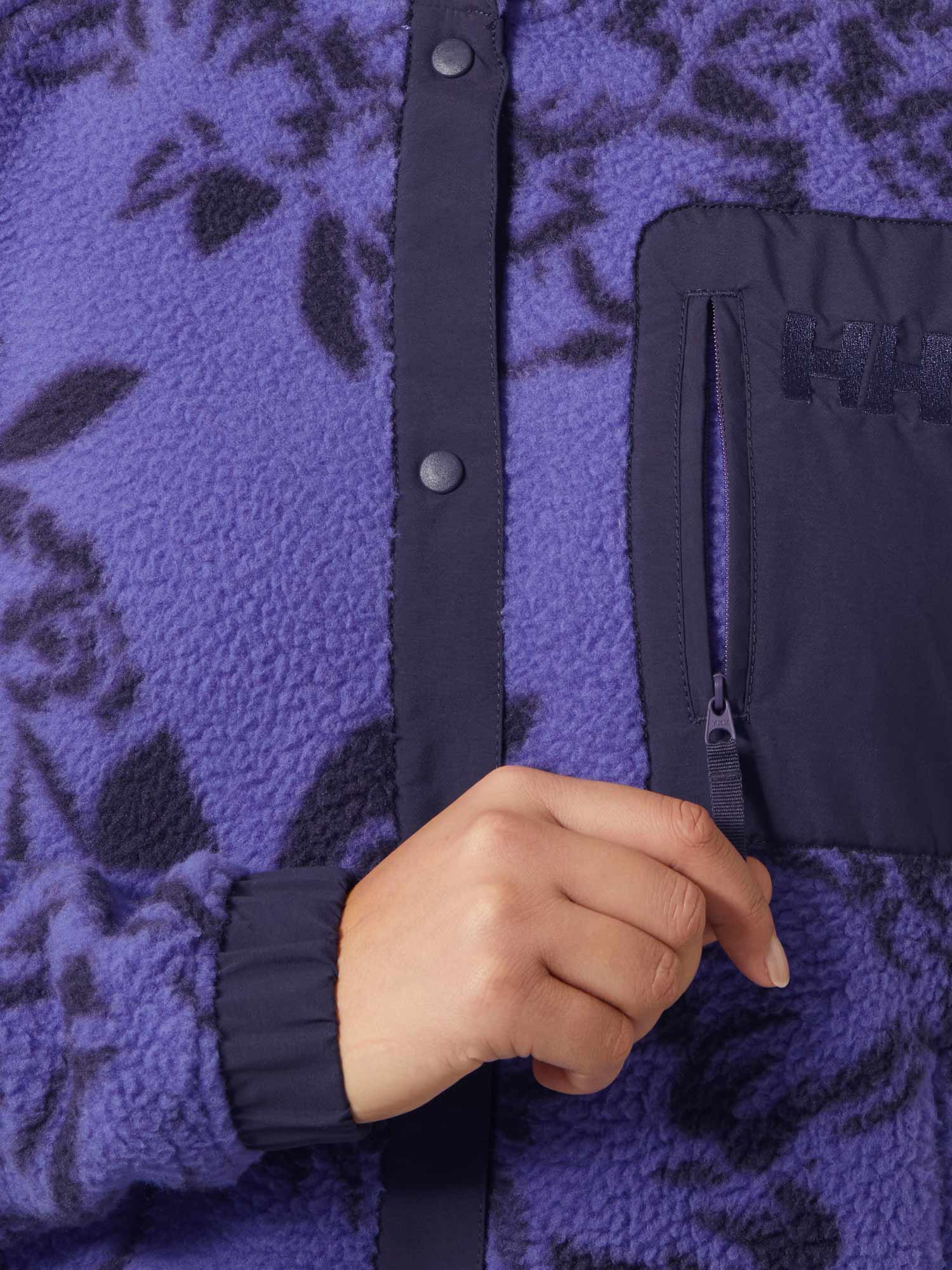 HELLY HANSEN Полар W IMPERIAL PRINTED PILE SNAP