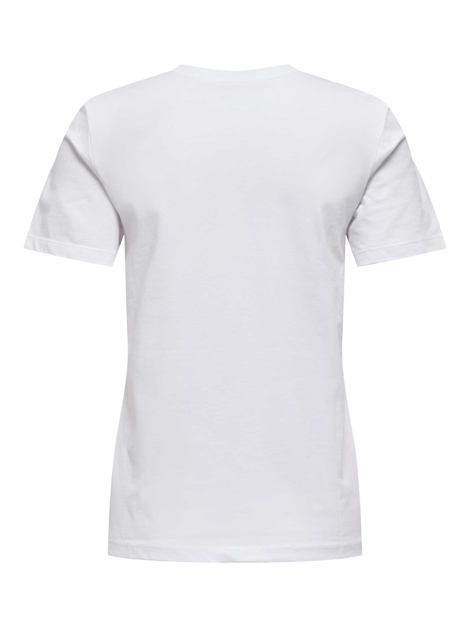 ONLY Тениска ONLBRITTA LIFE S/S PRINT TOP BOX JRS