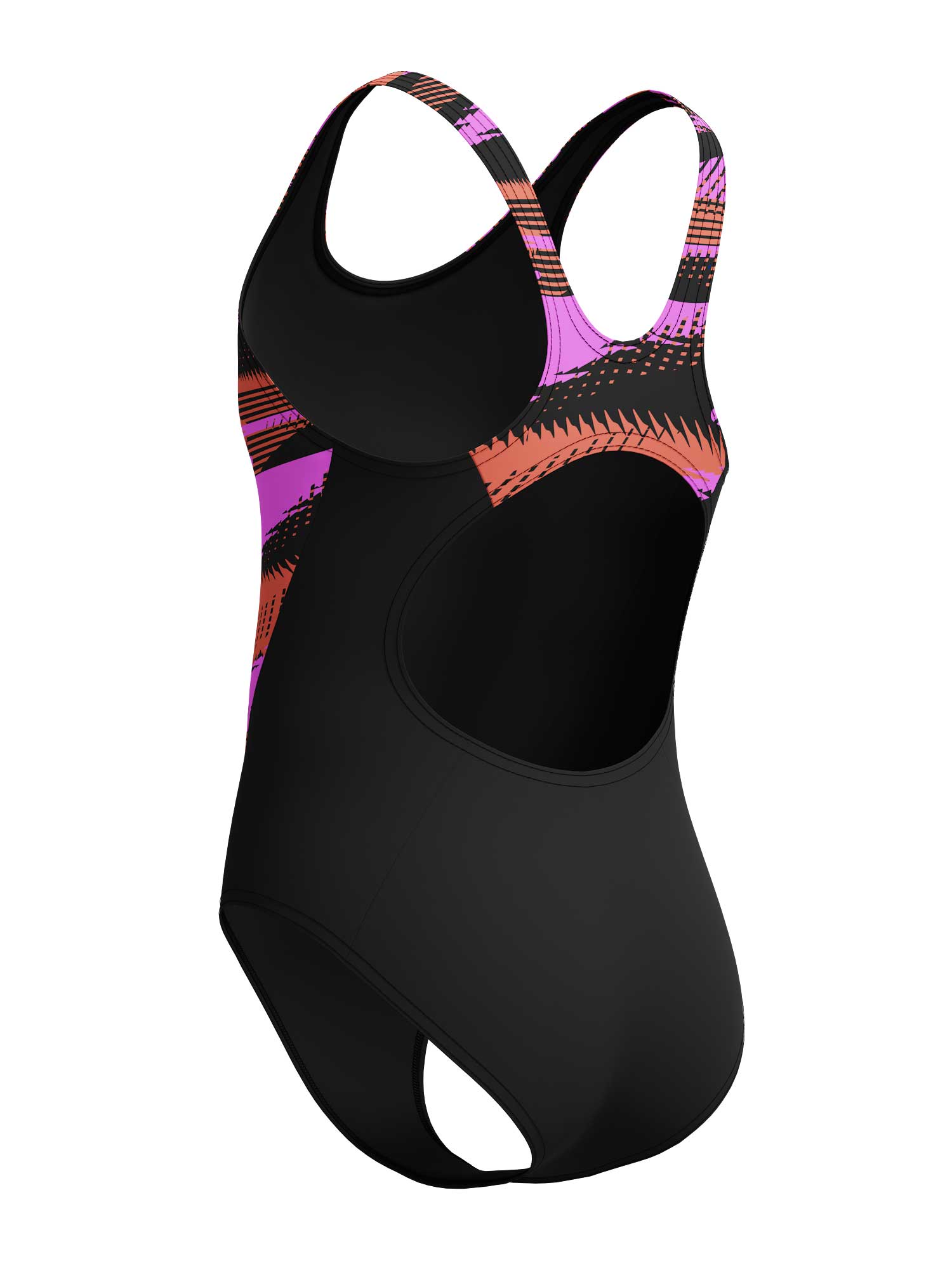 SPEEDO Цял бански GIRLS HYPERBOOM SPLICE MUSCLEBACK