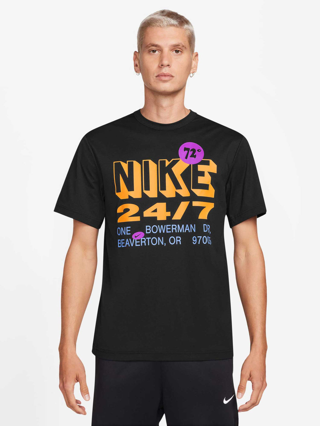 NIKE Тениска M NK DF UV HYVERSE SS GFX