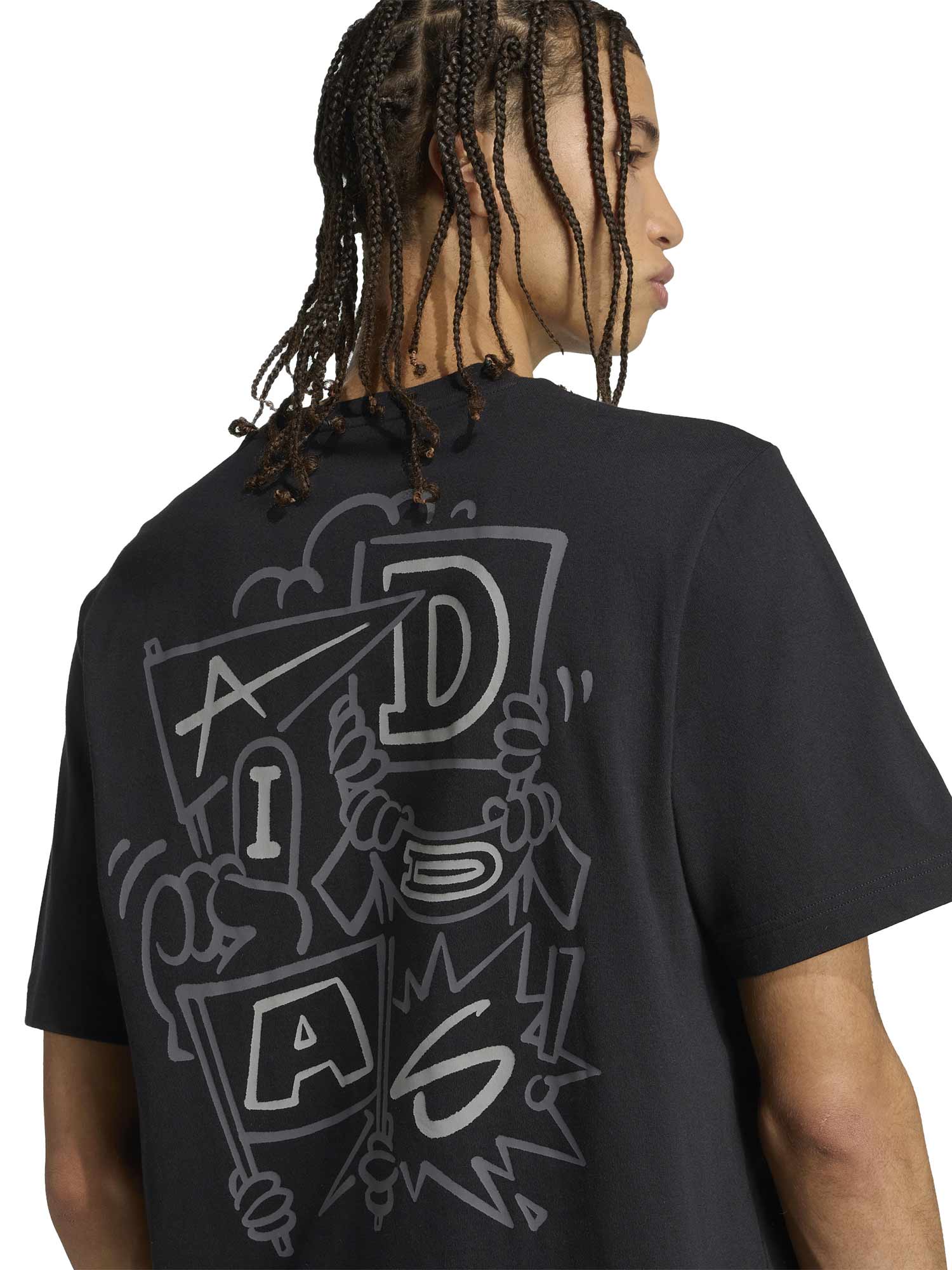 ADIDAS SPORTSWEAR Тениска Stadium Crowd Loose Graphic T-Shirt
