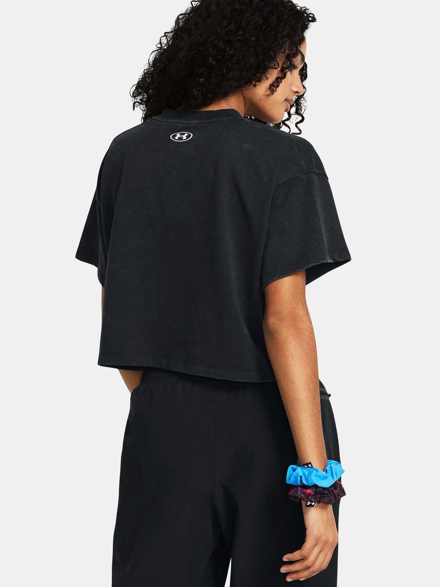 UNDER ARMOUR Тениска UA HW Dusk to Dawn Crop SS