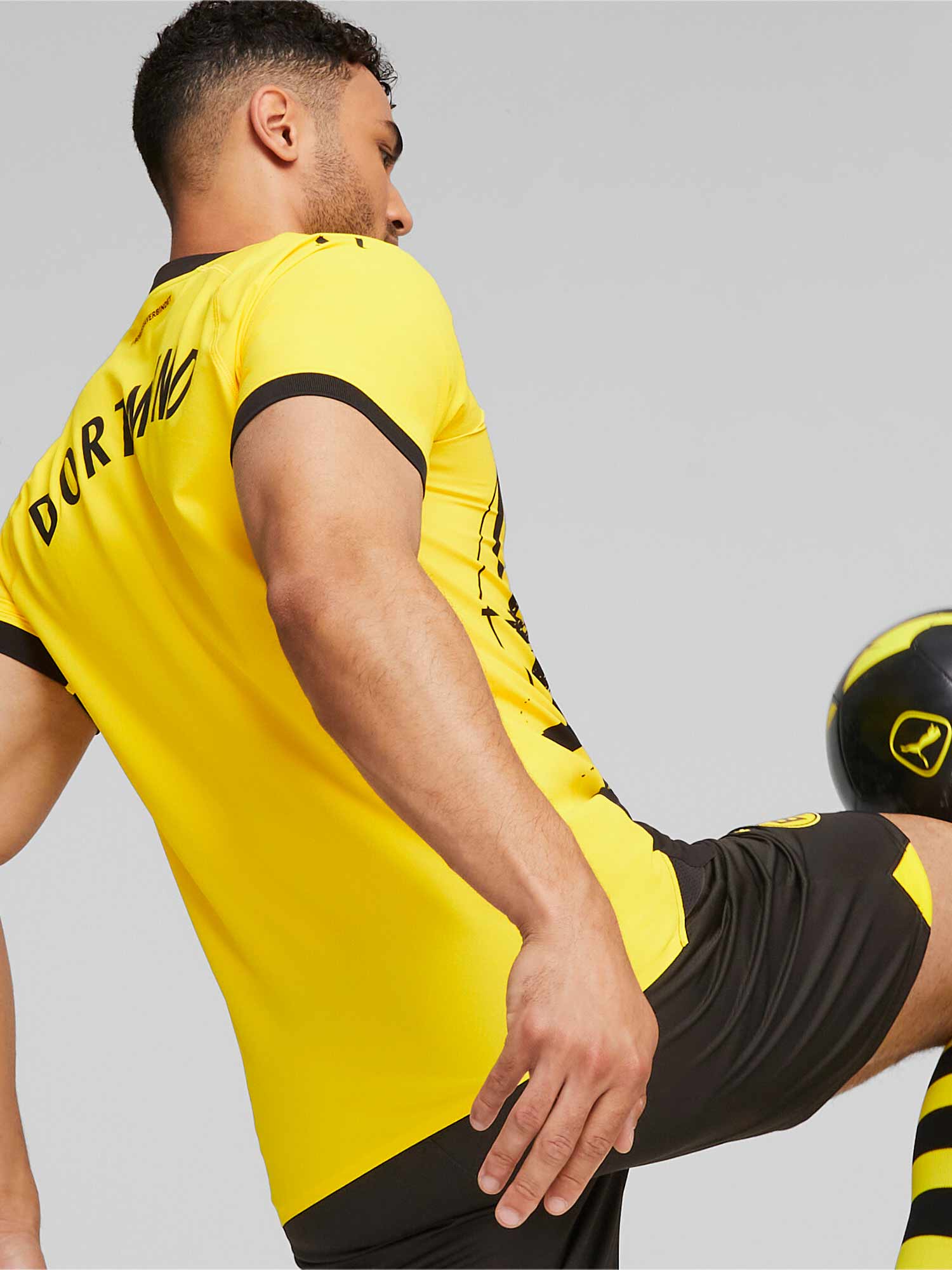 PUMA Тениска BVB Home Jersey Promo