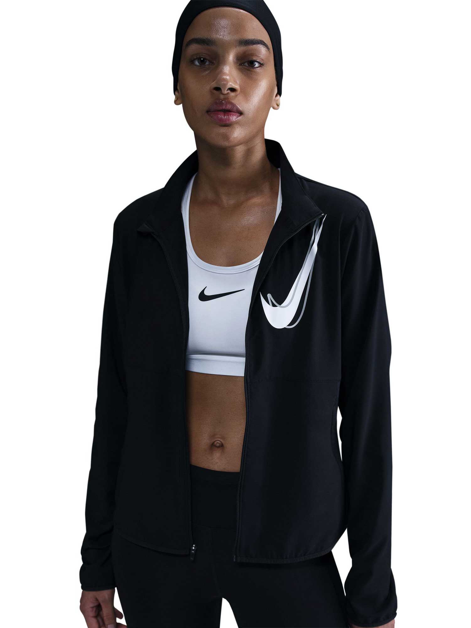 NIKE Ветровка W NK SWSH HBR DF JKT
