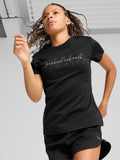 PUMA Тениска GRAPHICS RUNNING SLOGAN TEE W