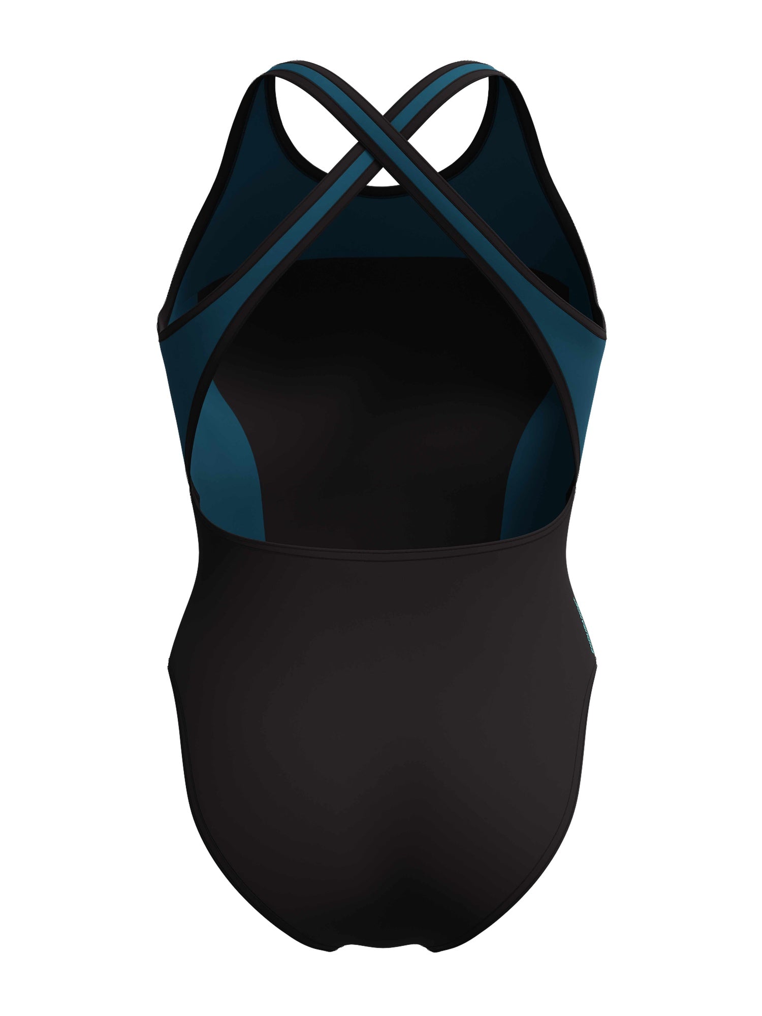 SPEEDO Цял бански WOMENS HIGH NECK SPLICE CROSS BACK