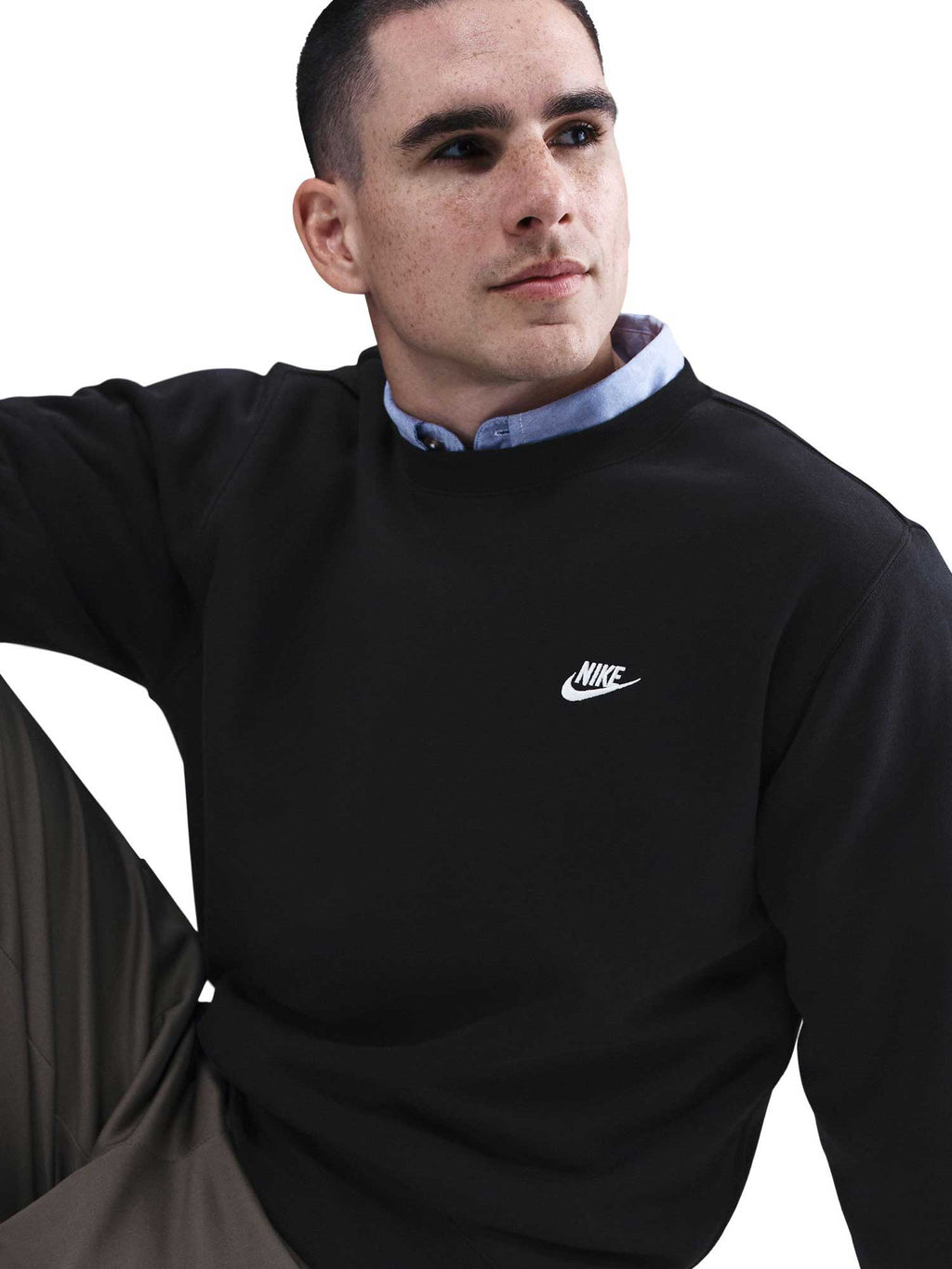 NIKE Блуза M NK CLUB BB CREW