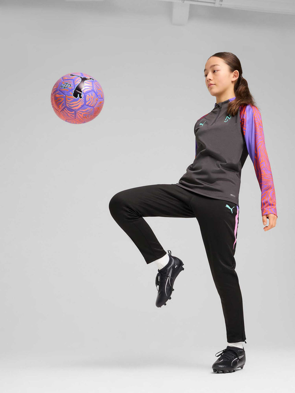 PUMA Блуза Neymar JR Creativity 1/4 zip Jr