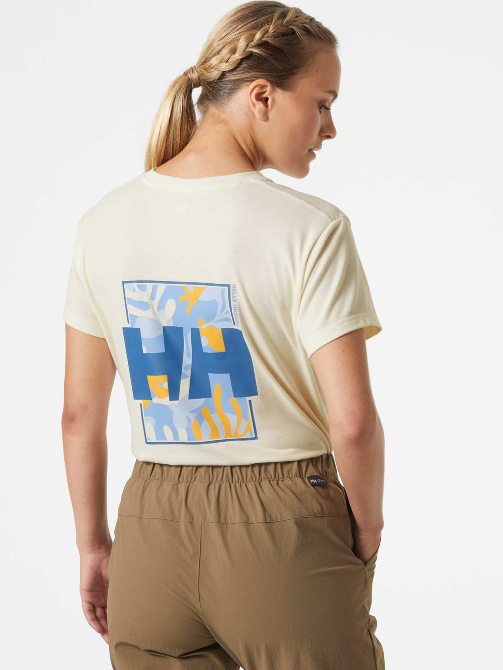 HELLY HANSEN Тениска W SKOG RECYCLED GRAPHIC