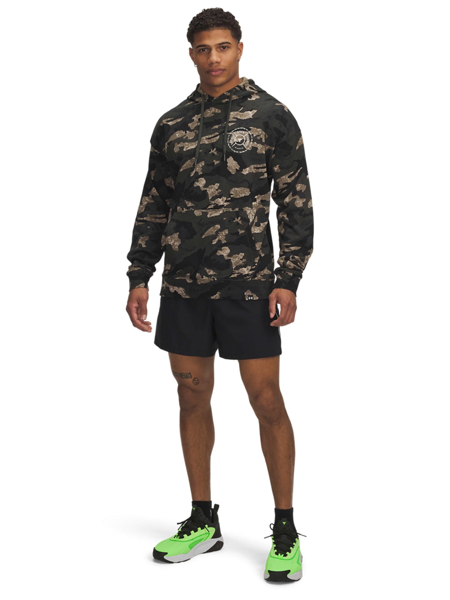 UNDER ARMOUR Суитшърт Pjt Rck AOP Terry HD