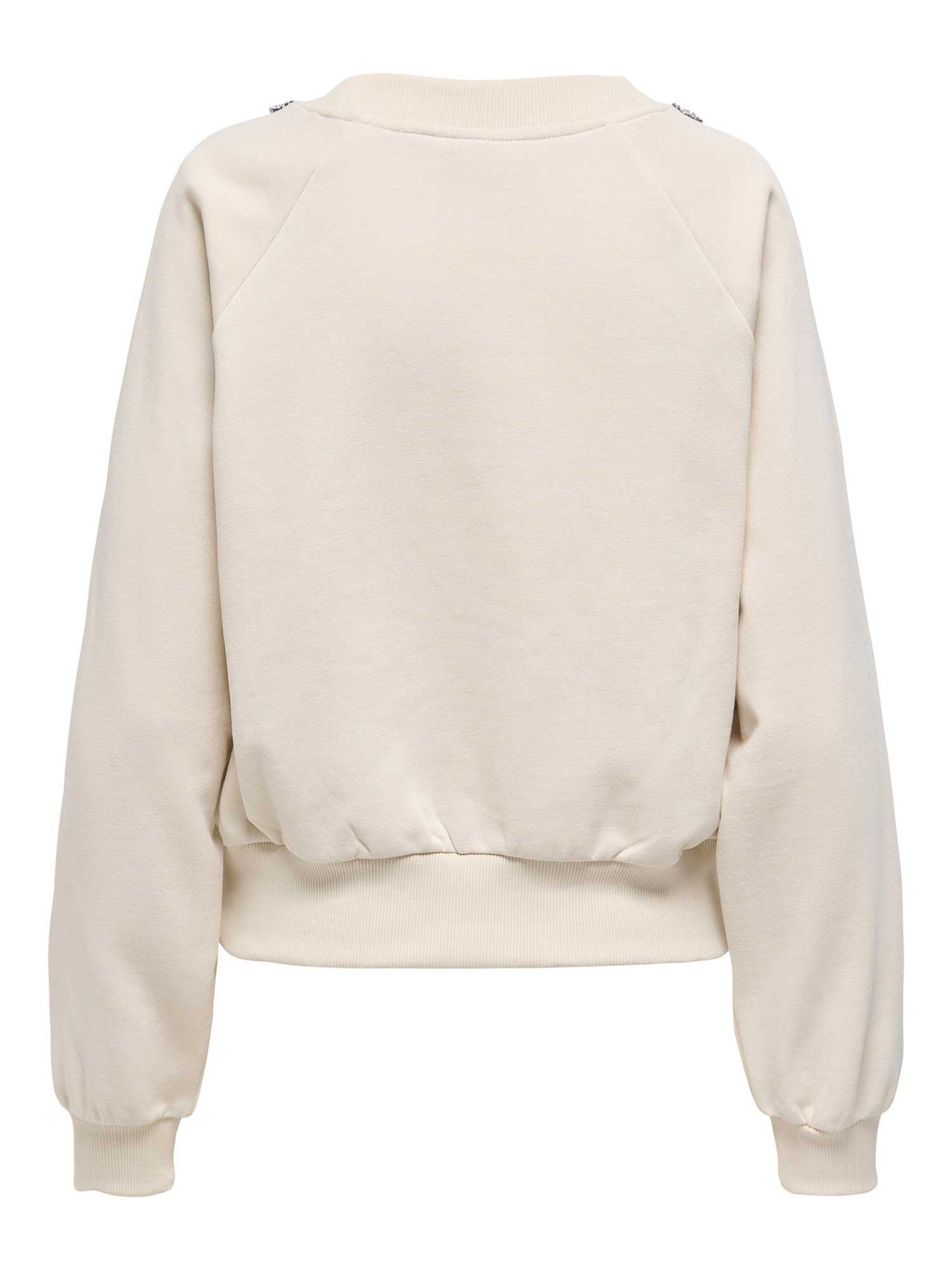 ONLY Блуза ONLJETT L/S O-NECK EMB. BOX SWT