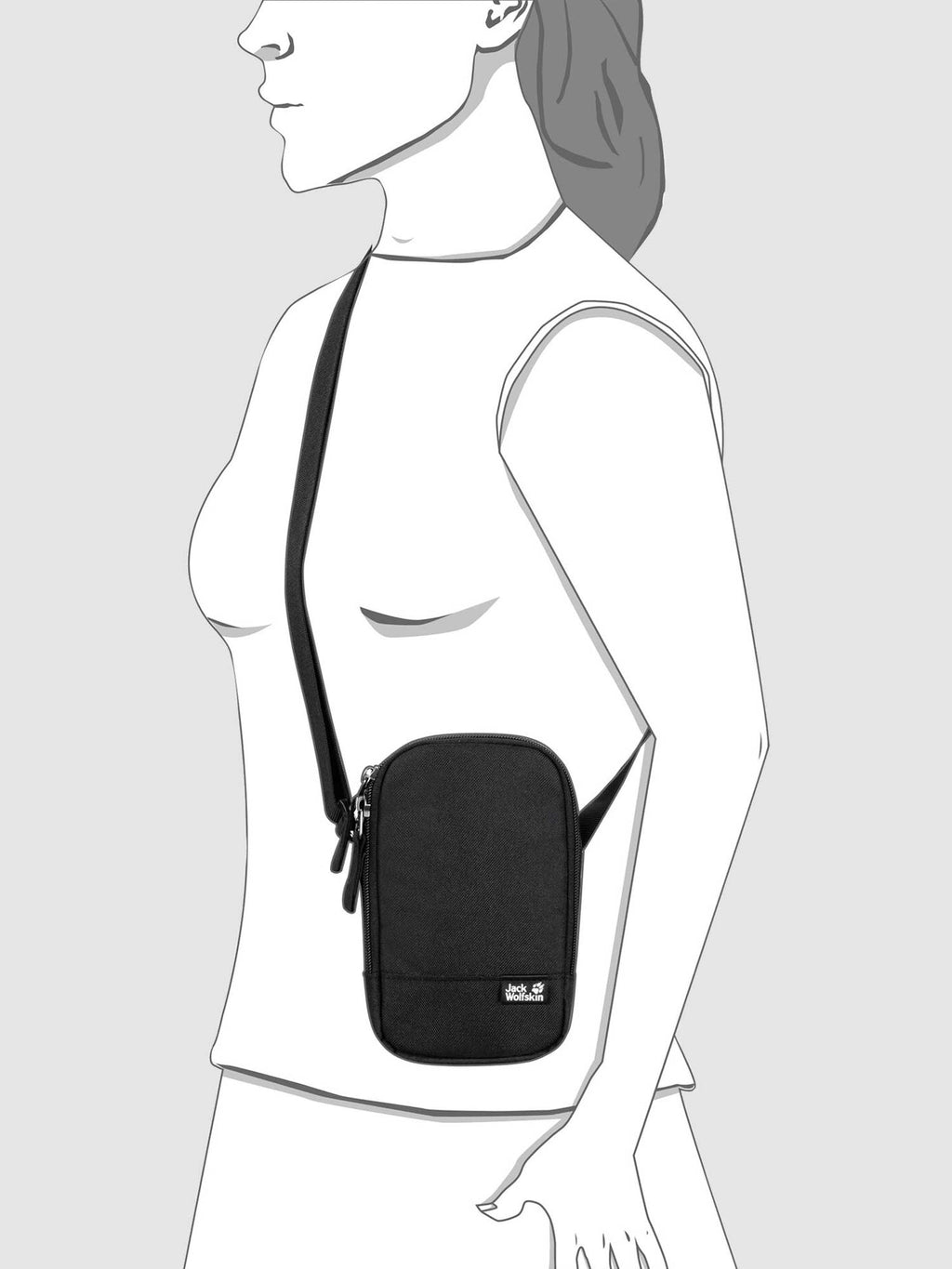 JACK WOLFSKIN Чанта SECRETARY