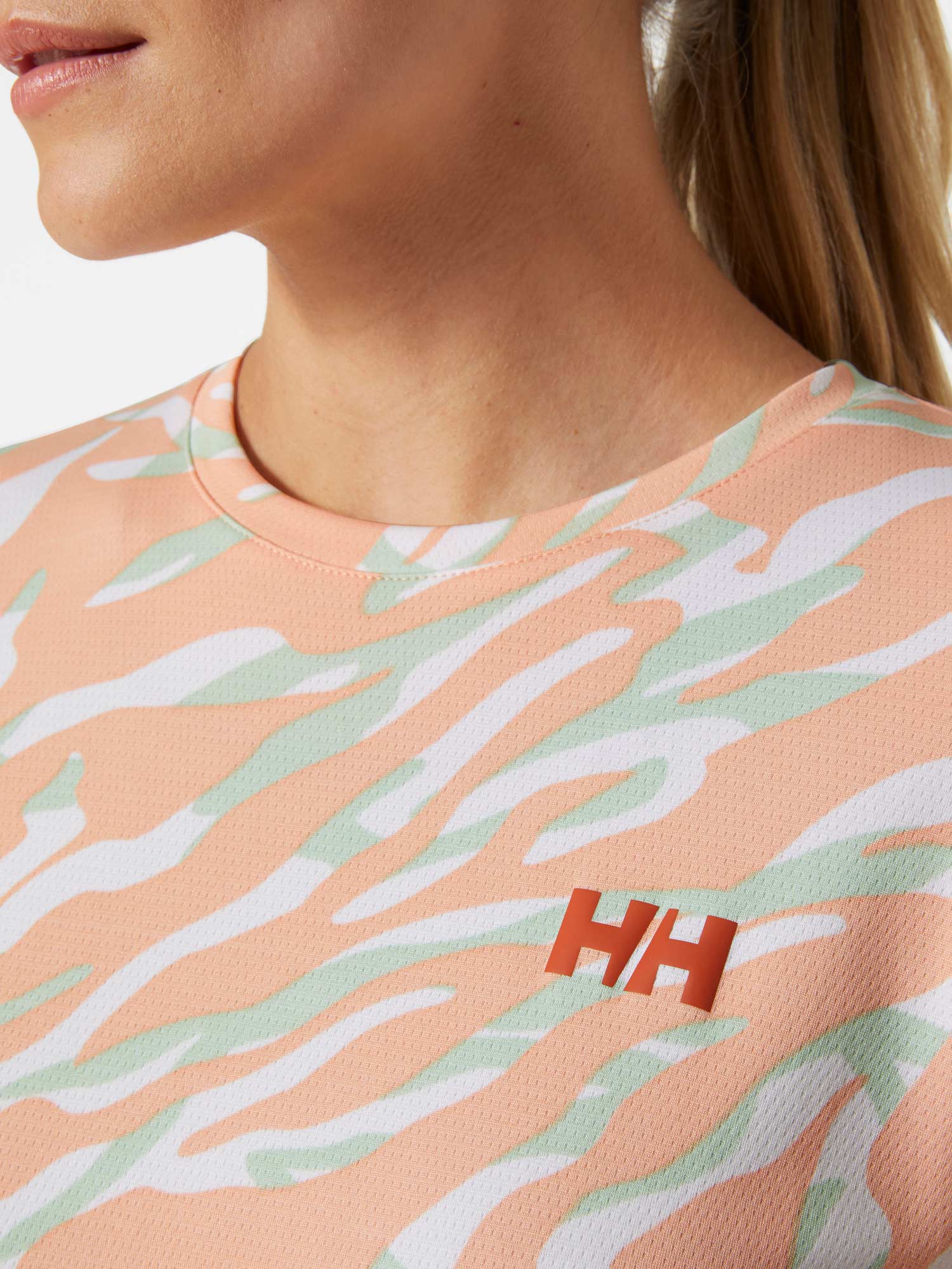 HELLY HANSEN Тениска W HH LIFA ACTIVE SOLEN RX GR