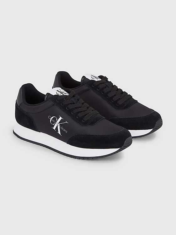 Calvin Klein Jeans Обувки RETRO RUNNER LOW LACE NY ML