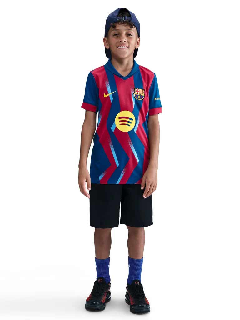 NIKE Тениска FCB Y NK DF JSY SS STAD SE 25/26