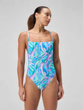 SPEEDO Цял бански WOMENS PRINTED ADJUSTAB