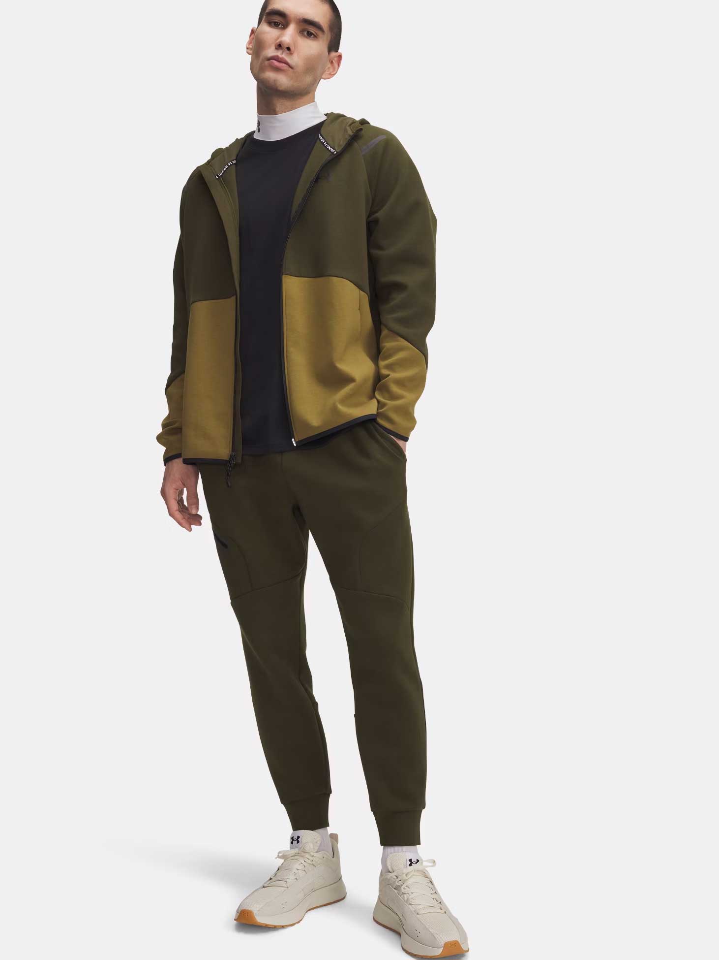 UNDER ARMOUR Спортно долнище UA Unstoppable Flc Jgr EU