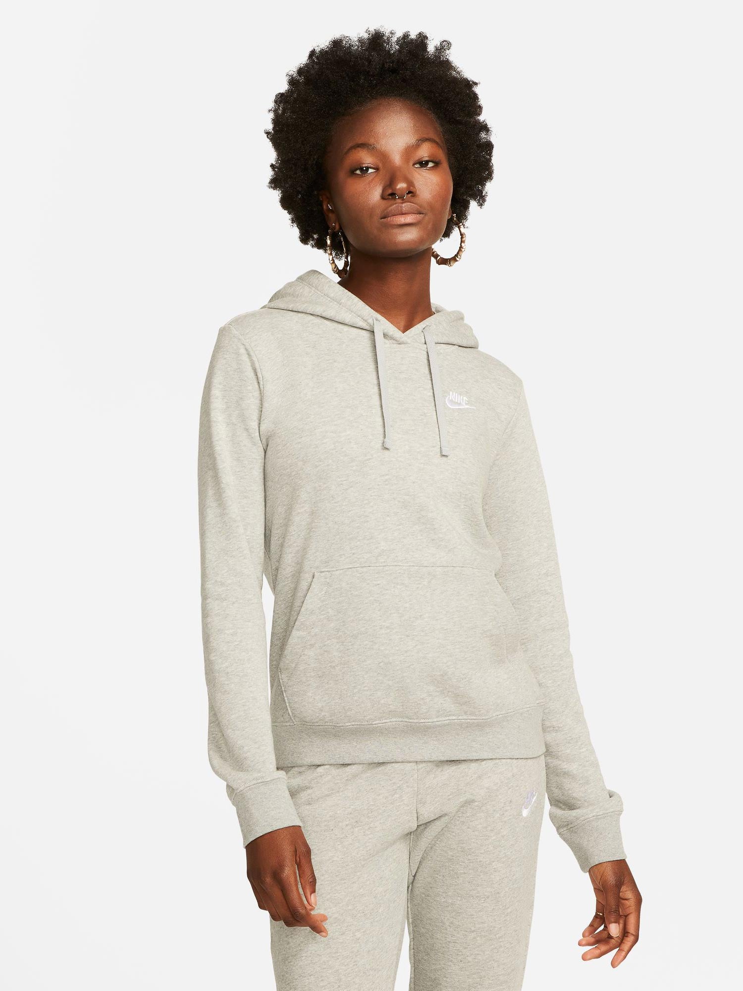 NIKE Суитшърт W NSW CLUB FLC STD PO HDY